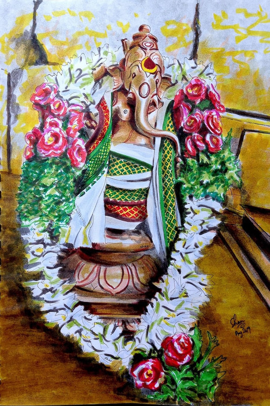Pillaiyar Shan Art